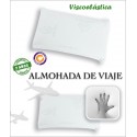 ALMOHADA DE VIAJE VISCOELASTICA ALOE VERA