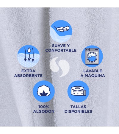 ALBORNOZ RIZO CON CAPUCHA 420 Grs. - UNIDAD.