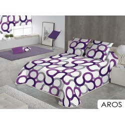 COLCHA ESTAMPADA AROS