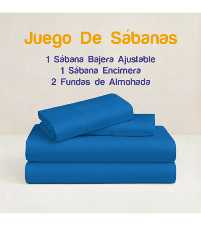 Jogo de lençóis 50/50 para hotelaria (disponível em vários tamanhos e cores)