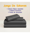 JUEGO DE SÁBANAS DE HOSTELERÍA 50/50 (DISPONIBLE EN VARIAS MEDIDAS Y COLORES)