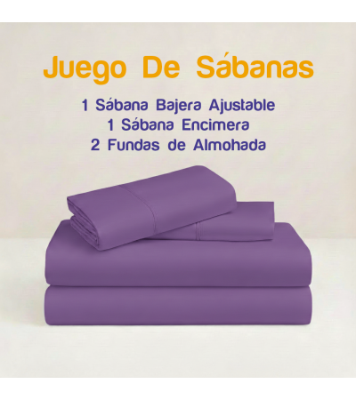 Jogo de lençóis 50/50 para hotelaria (disponível em vários tamanhos e cores)