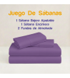 JUEGO DE SÁBANAS DE HOSTELERÍA 50/50 (DISPONIBLE EN VARIAS MEDIDAS Y COLORES)