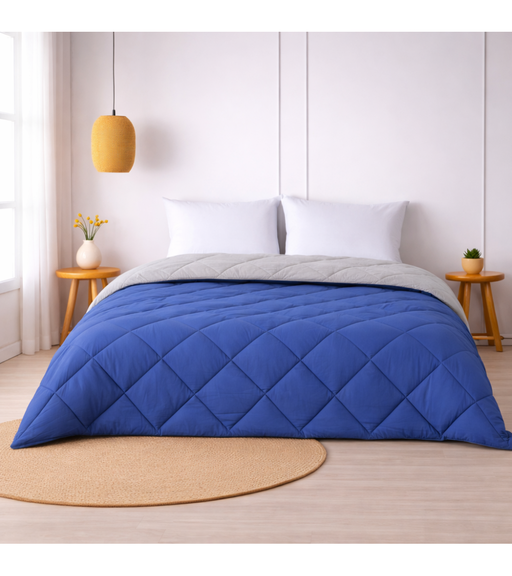 Edredón nórdico de 400 g reversible (bicolor)