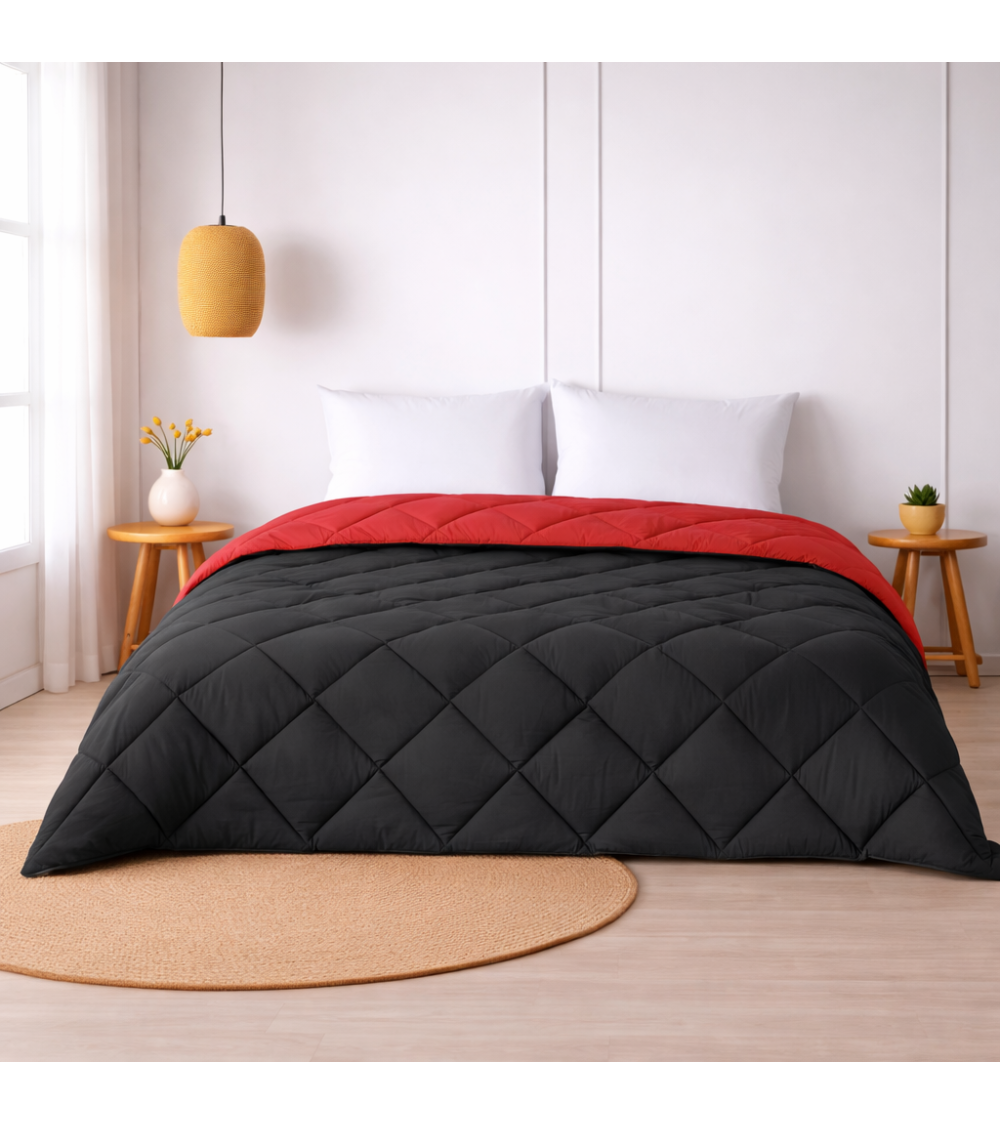 Edredón nórdico de 400 g reversible (bicolor)