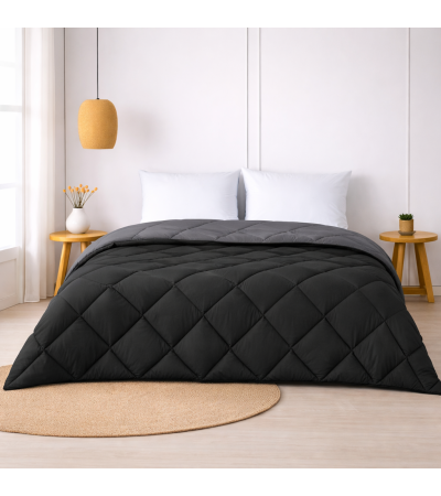 Edredón nórdico de 400 g reversible (bicolor)