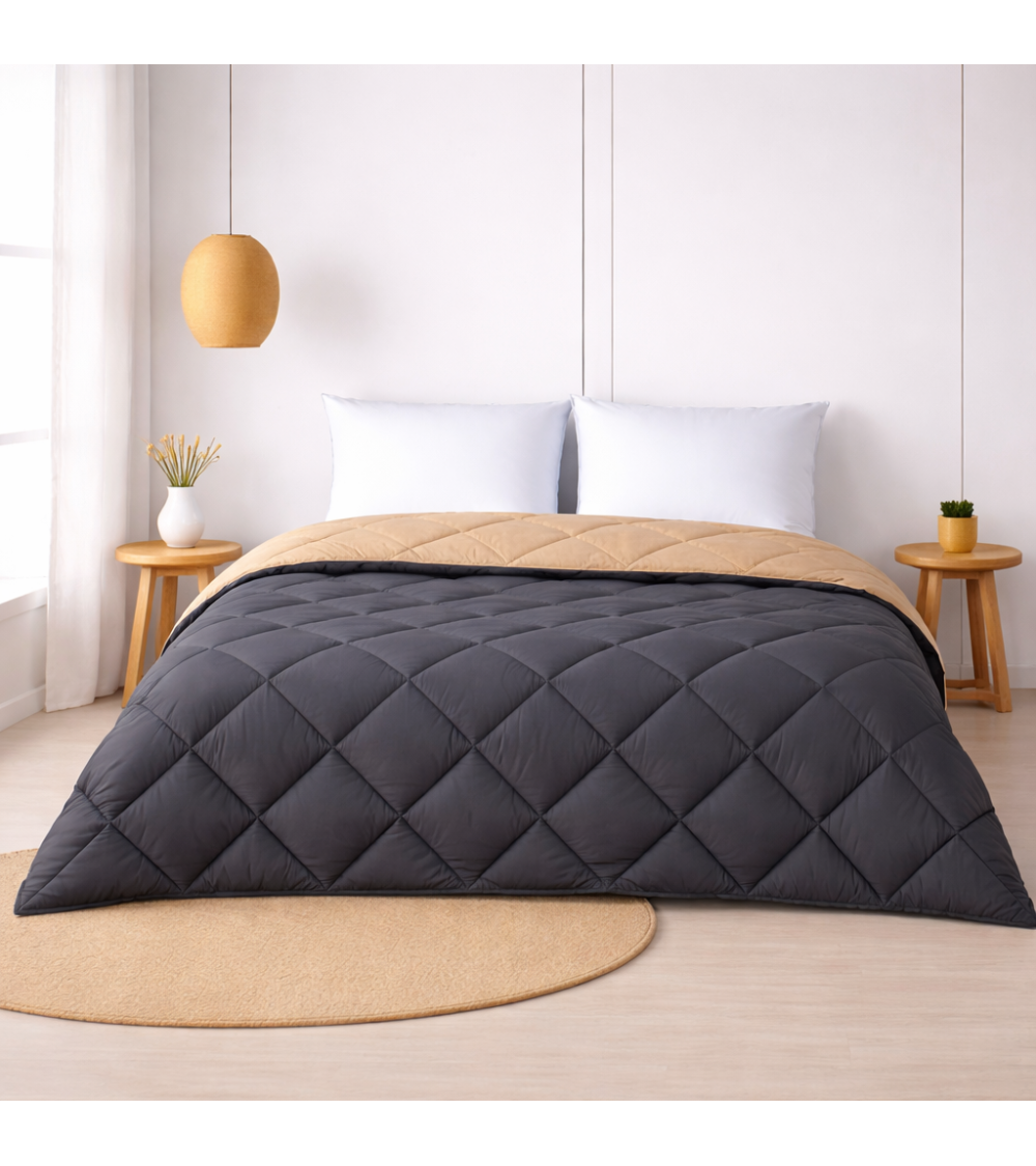 Edredón nórdico de 400 g reversible (bicolor)