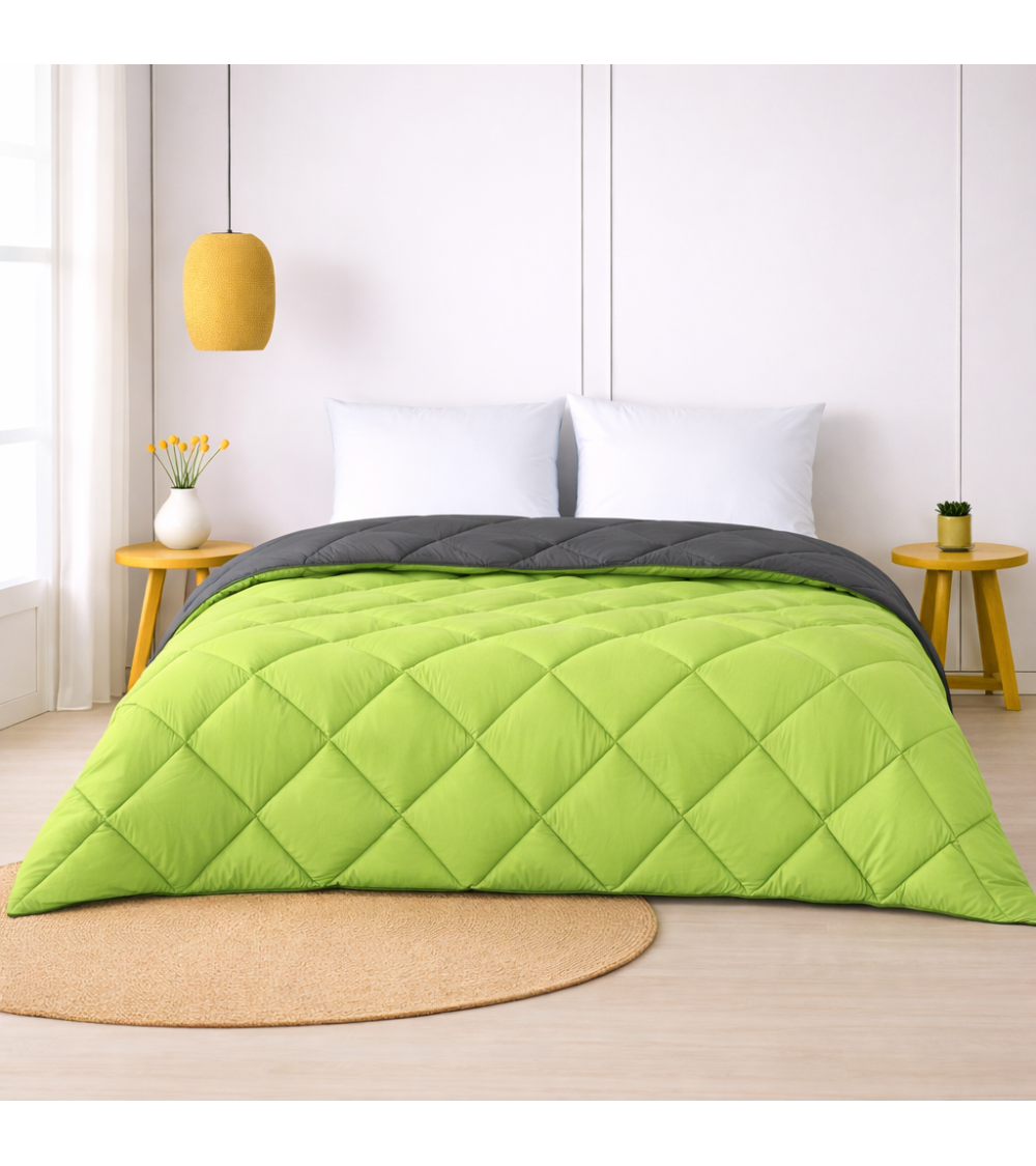 Edredón nórdico de 400 g reversible (bicolor)
