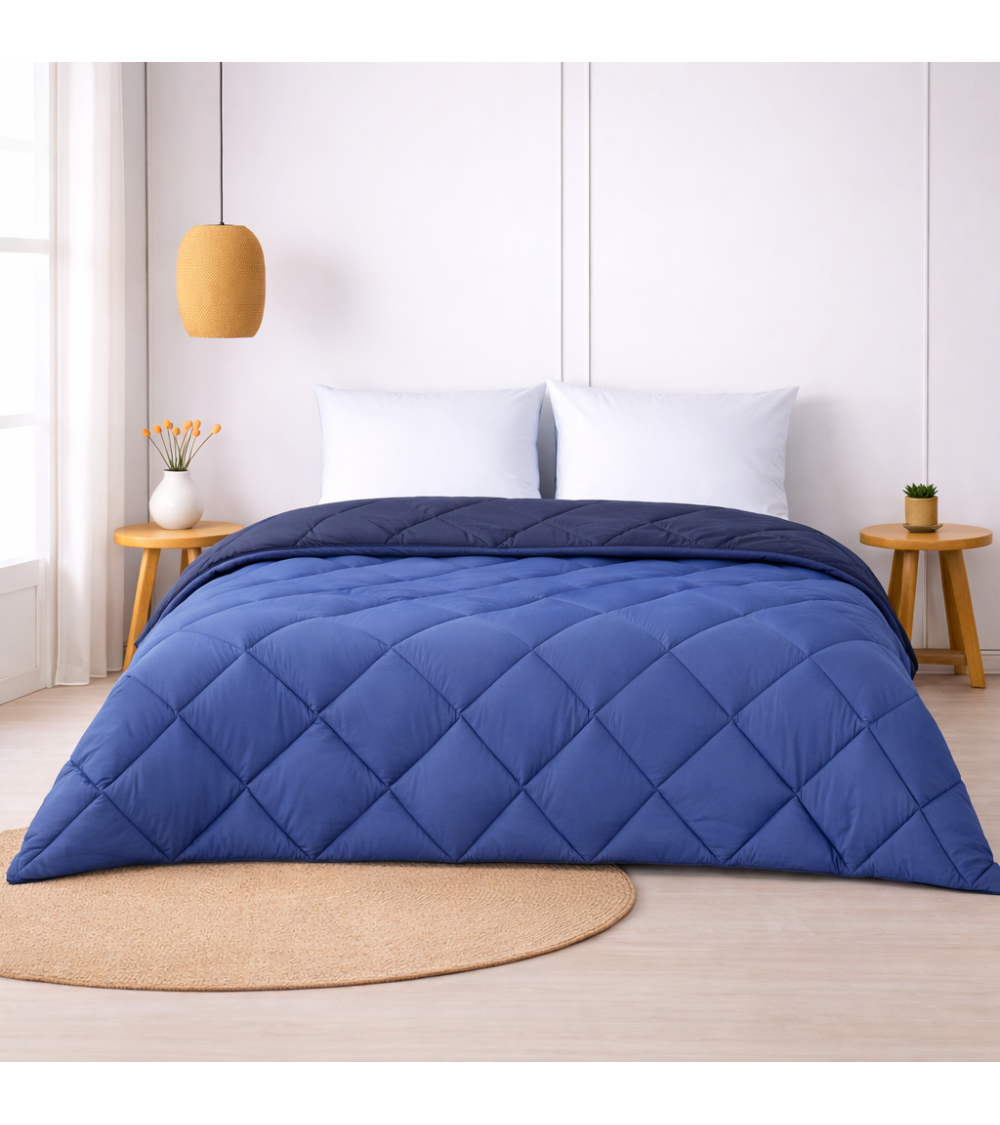 Edredón nórdico de 400 g reversible (bicolor)