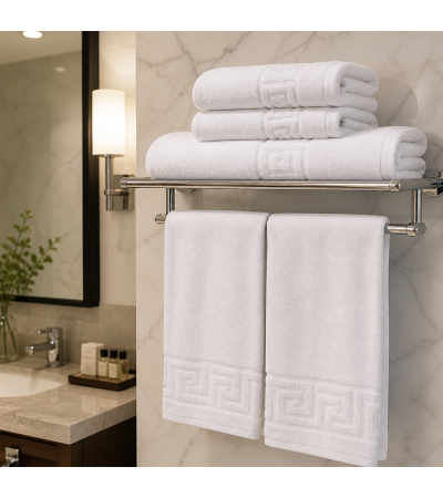 Toalha Greca ECO 450 g/m² para hotéis | Sabanalia