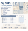Colcha estampada Cairo