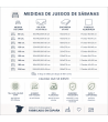 Juego de sábanas estampadas Dance