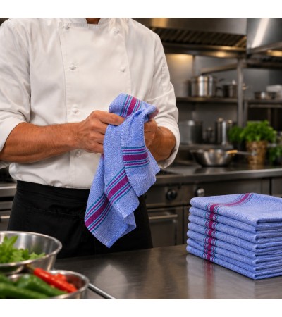 Pack de paños de cocina 100% algodón