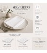 SERVILLETAS BLANCAS PREMIUM. UNIDAD.