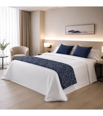 PIES DE CAMA - COLCHAS CHENILLA DOVER FLOR