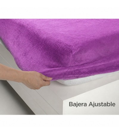 Juego de sábanas de coralina Liso