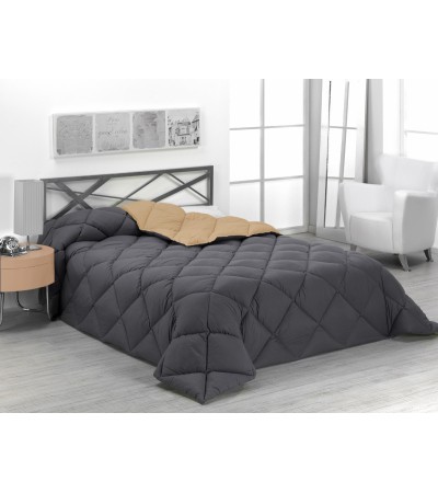 Edredón nórdico de 400 g reversible (bicolor)