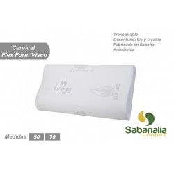 ALMOHADA CERVICAL VISCOELASTICA ALOE VERA