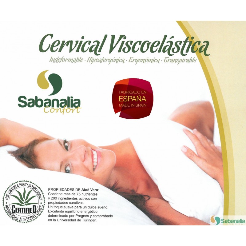 Almohada cervical aloe vera cheap
