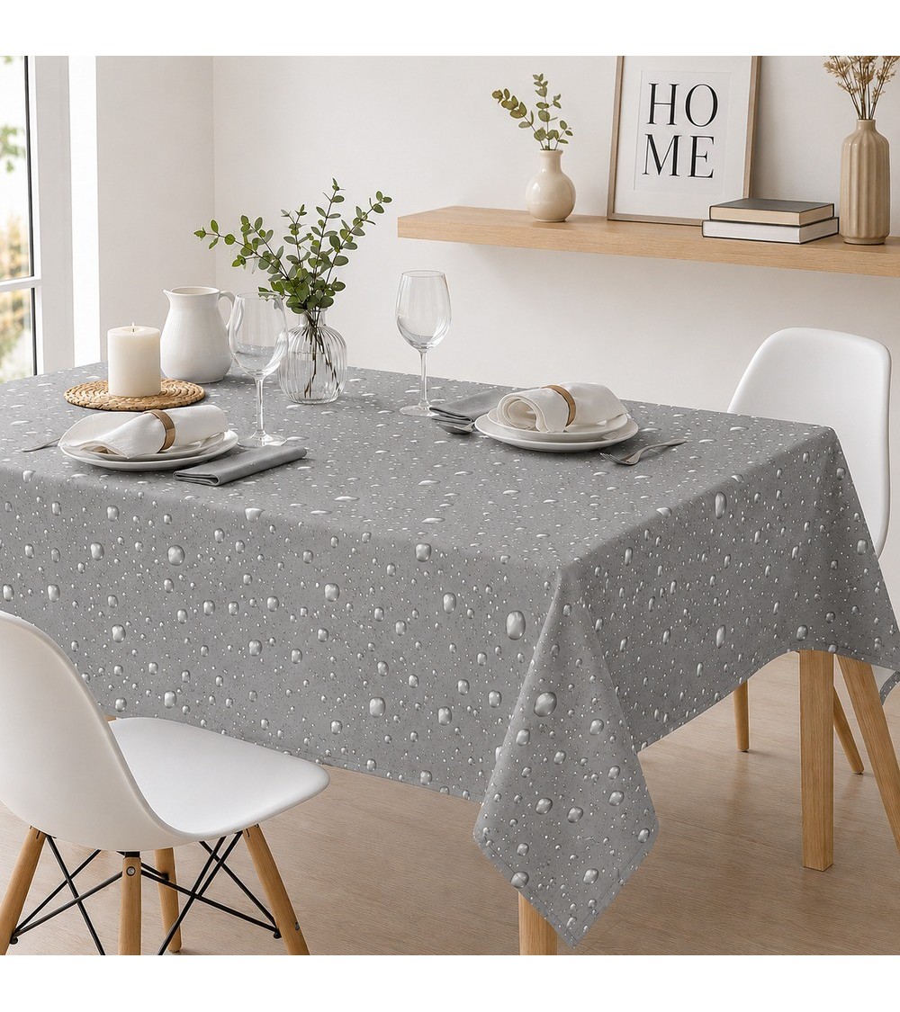 Mantel antimanchas RAIN Gris