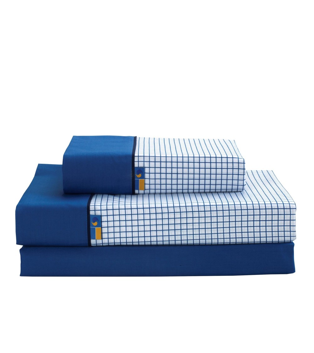 Juego de sábanas COMBO azul