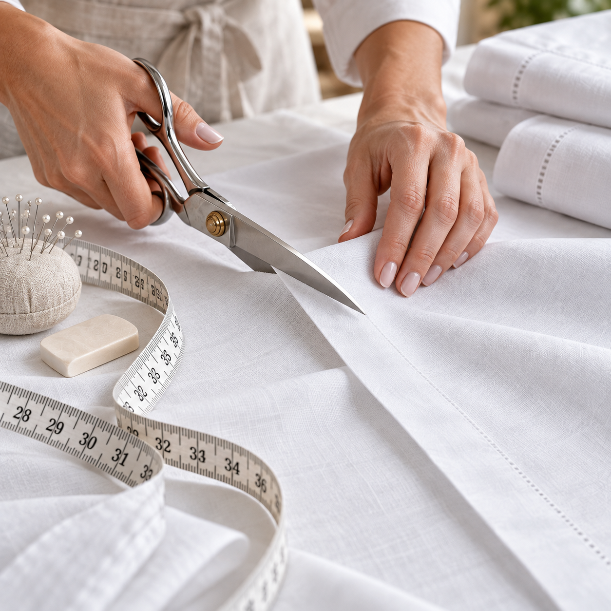 Confección de ropa de cama y textiles de hostelería en medidas especiales y a medida