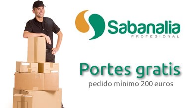 Portes gratis | Pedido mínimo 200 euros.